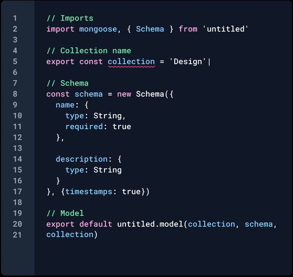 ESLintが動作しているVisual Studioのコードウィンドウのスクリーンショット:IDE内のESLintエラーに下線を引いています。